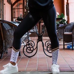 Sweet and Sassy High Waisted Leggings Black SDXWFA